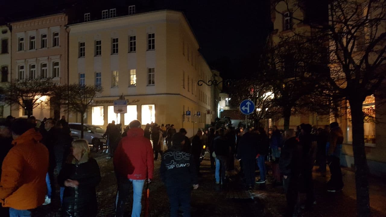 Rund 160 Montags-Spaziergänger in Bad Lobenstein