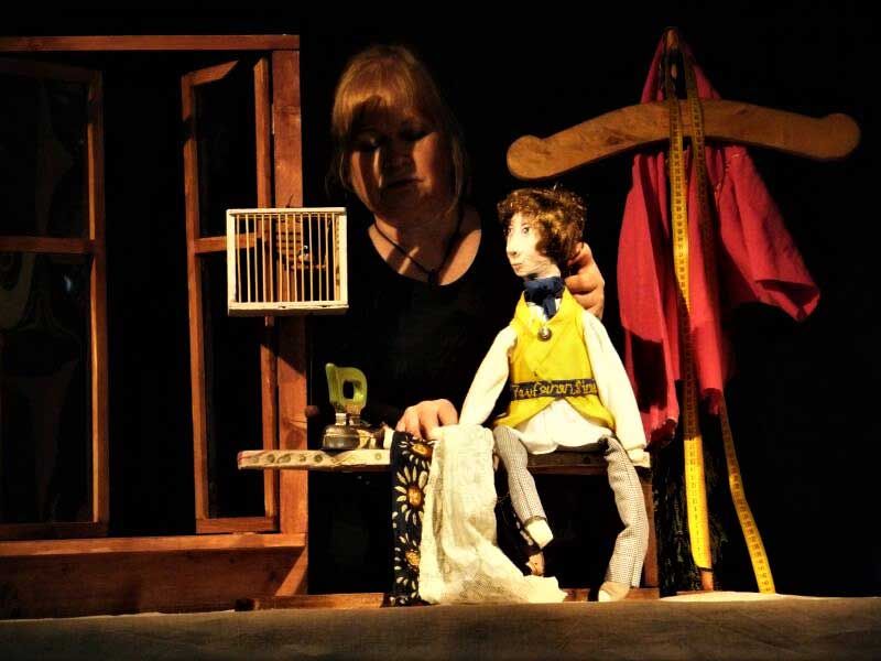 Märchen-Sonntag auf Schloß Burgk: Das  Ateliertheater Erfurt spielt „Das tapfere Schneiderlein“