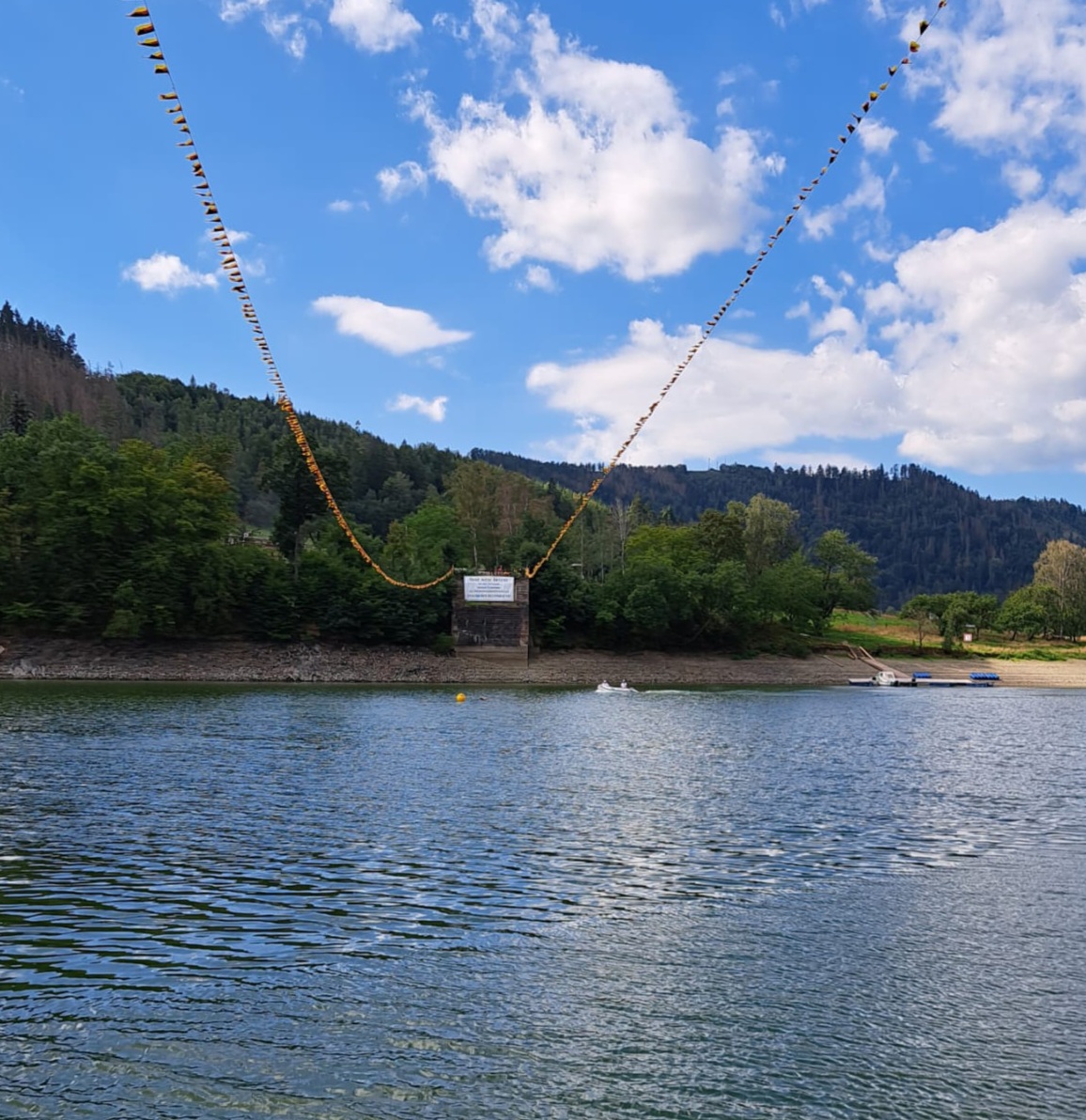 Bau der Linkenmühlenbrücke – Thema der Landratswahl