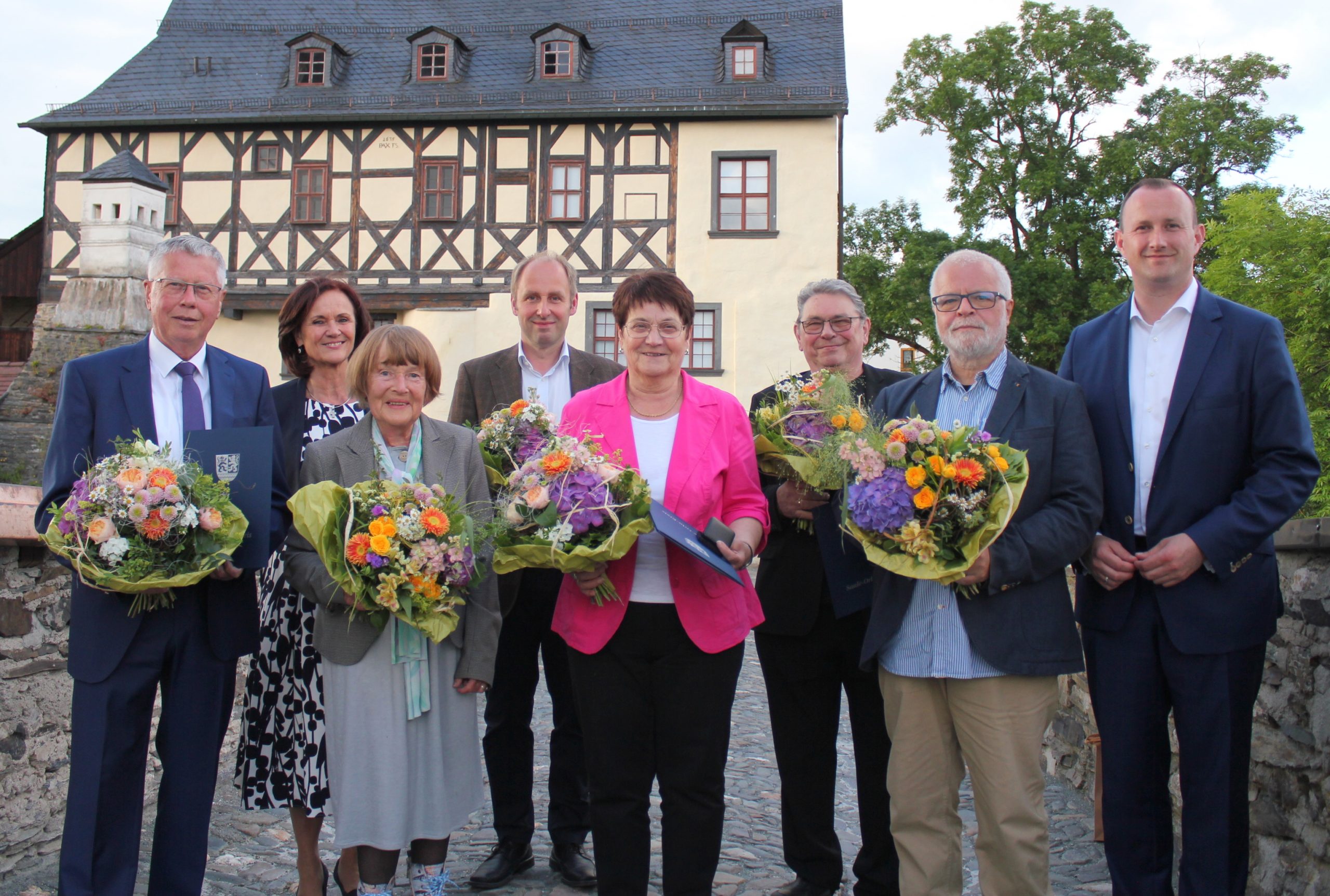 Höchste Auszeichnung des Saale-Orla-Kreises geht an sechs verdiente Bürgerinnen und Bürger
