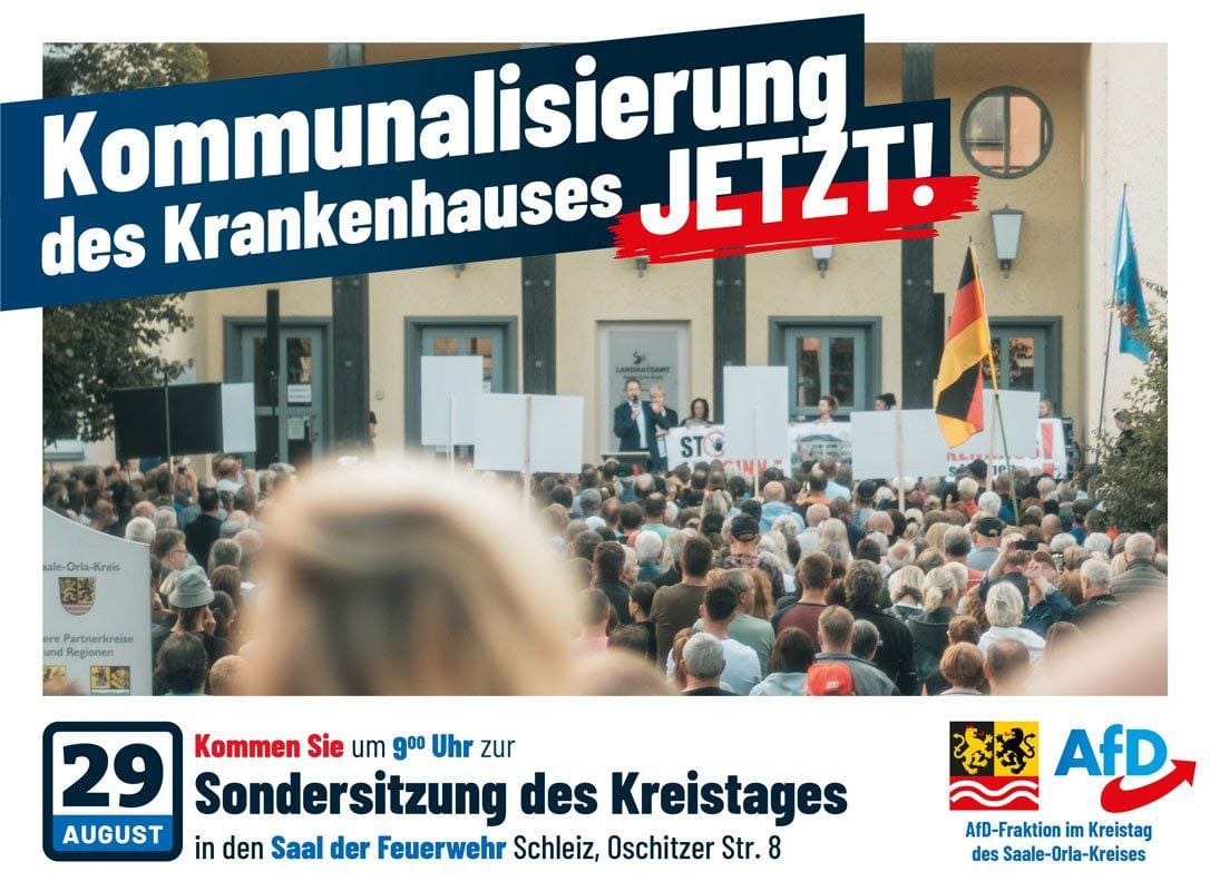 Sondersitzung des Kreistages SOK am 29.08.2024