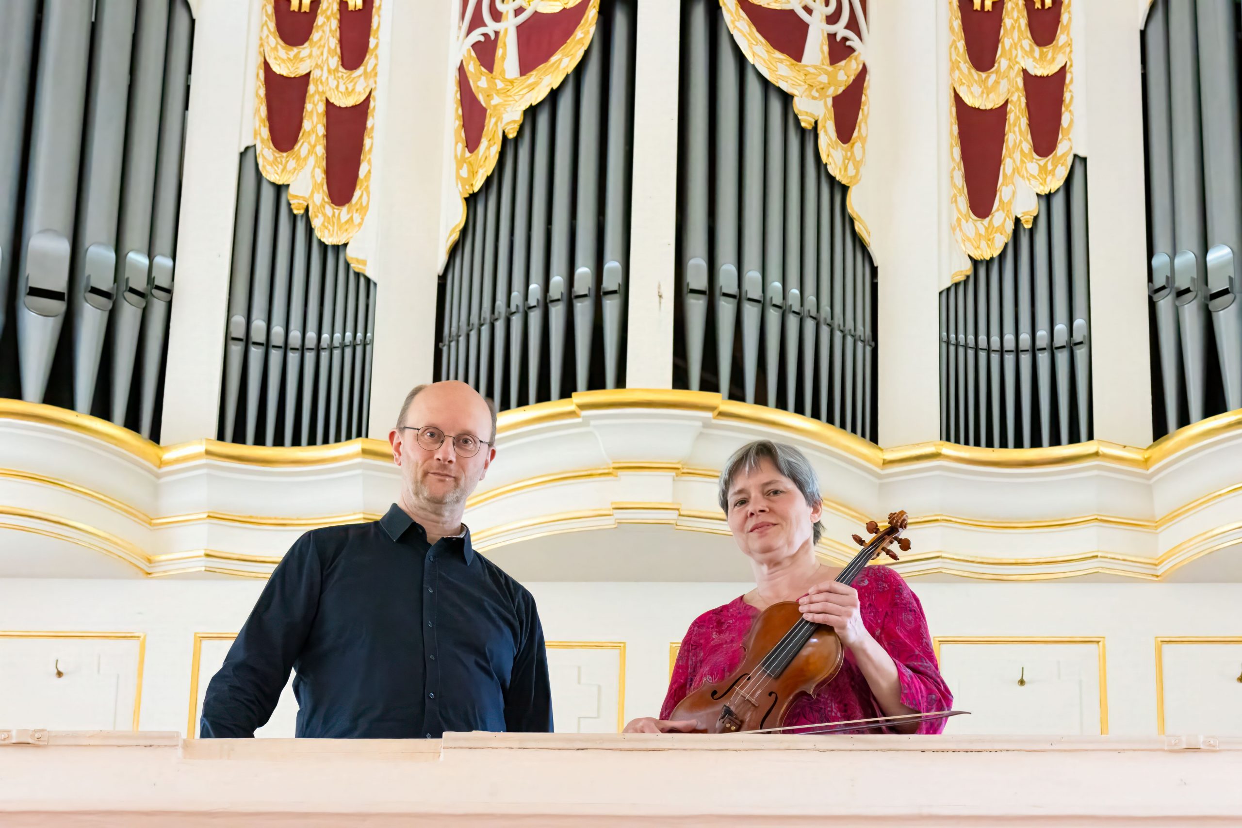 „Bach & Reger Beziehungen“ – Konzert für Violine undOrgel mit Antje Donath und Dietrich Modersohn