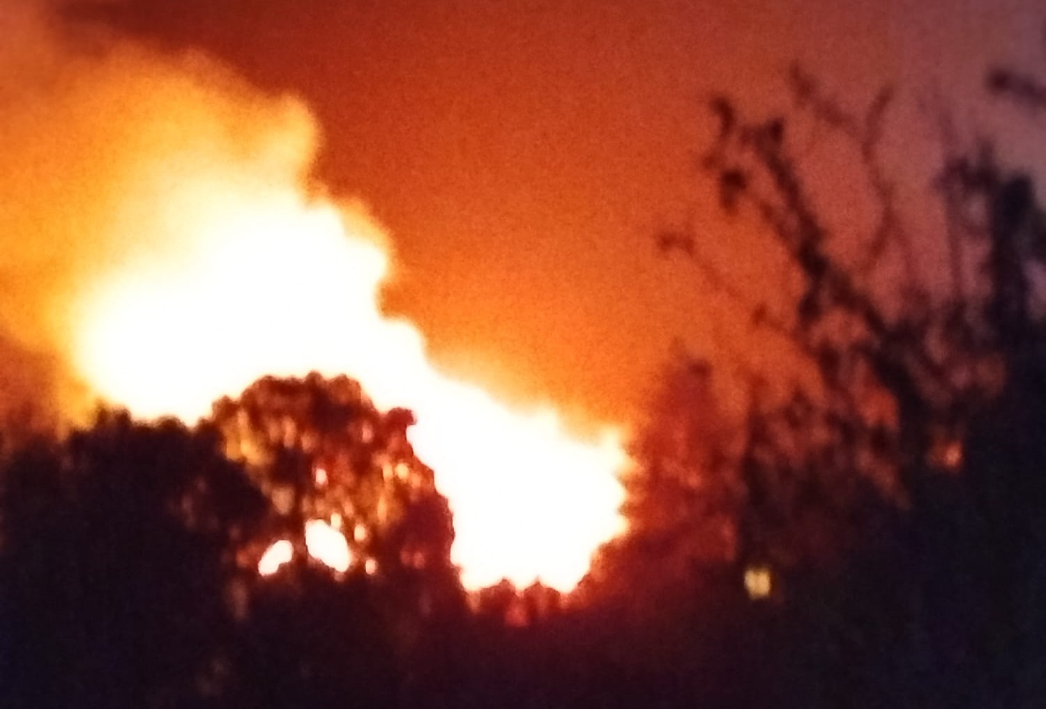 Inferno in Drognitz: Mehrere Häuser durch Großbrand zerstört