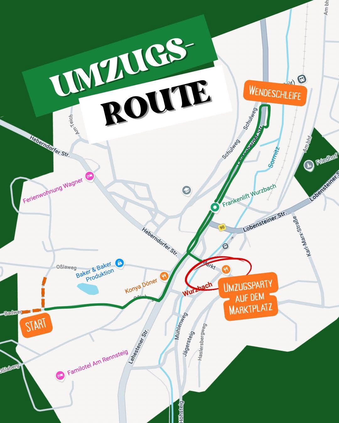 Karnevalsumzug in Wurzbach am 14. Februar mit geänderter Route und Verkehrseinschränkungen